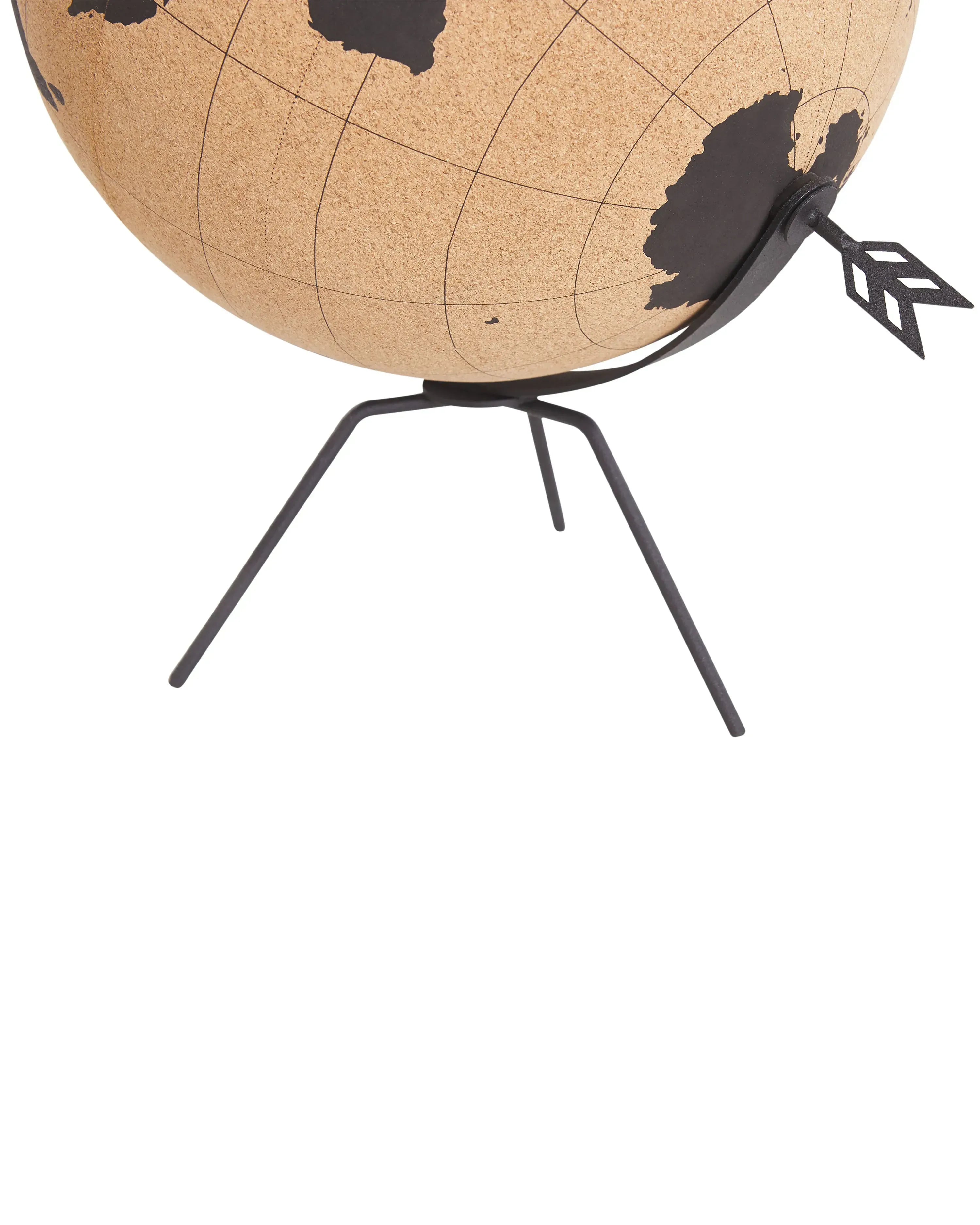 Mappamondo BATTUTA Marrone 35 cm