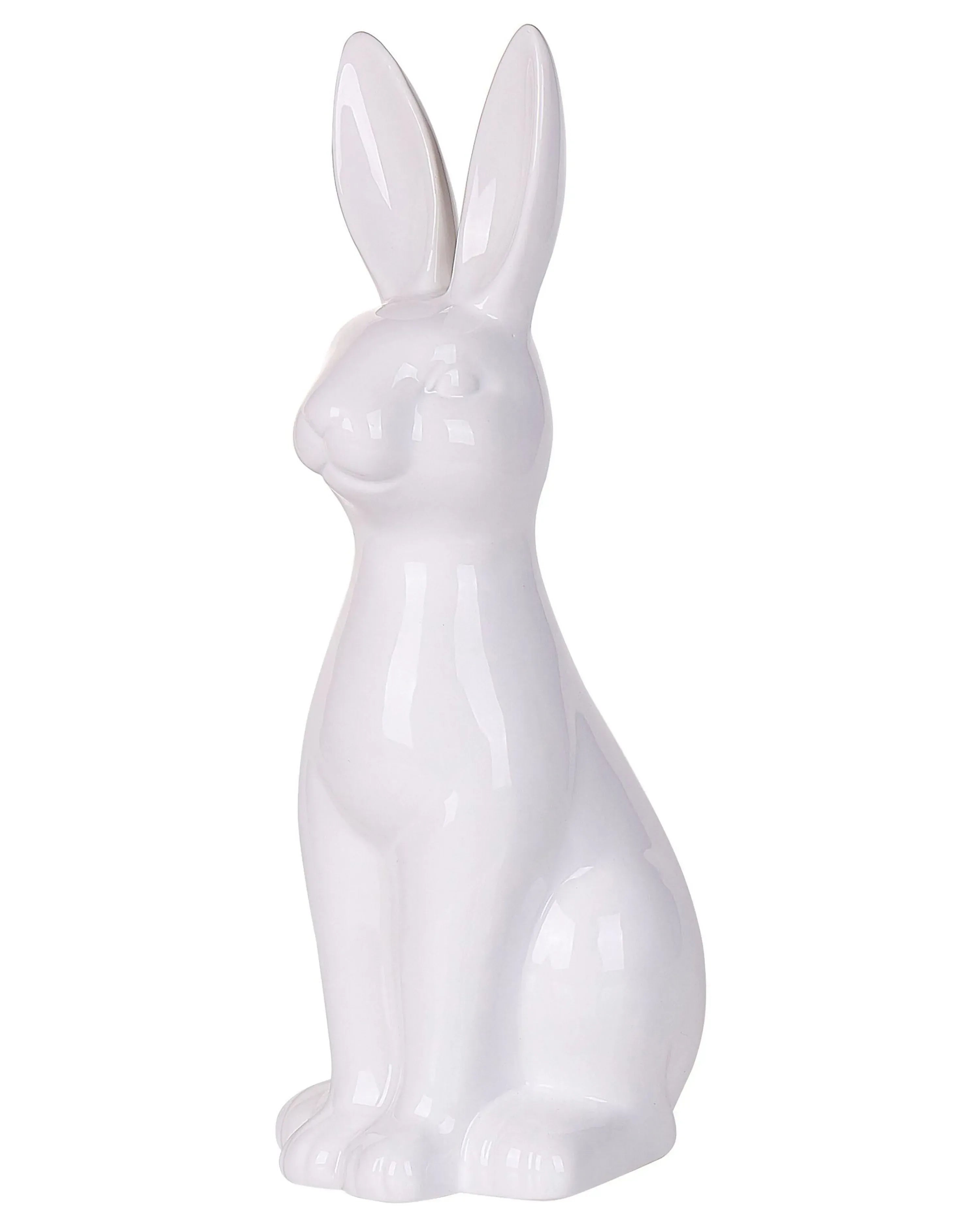 Accessorio decorativo Coniglio PAIMPOL Ceramica Bianco