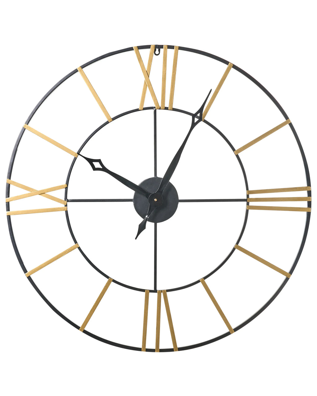 Orologio da parete VALSOT 80 cm Metallo Oro