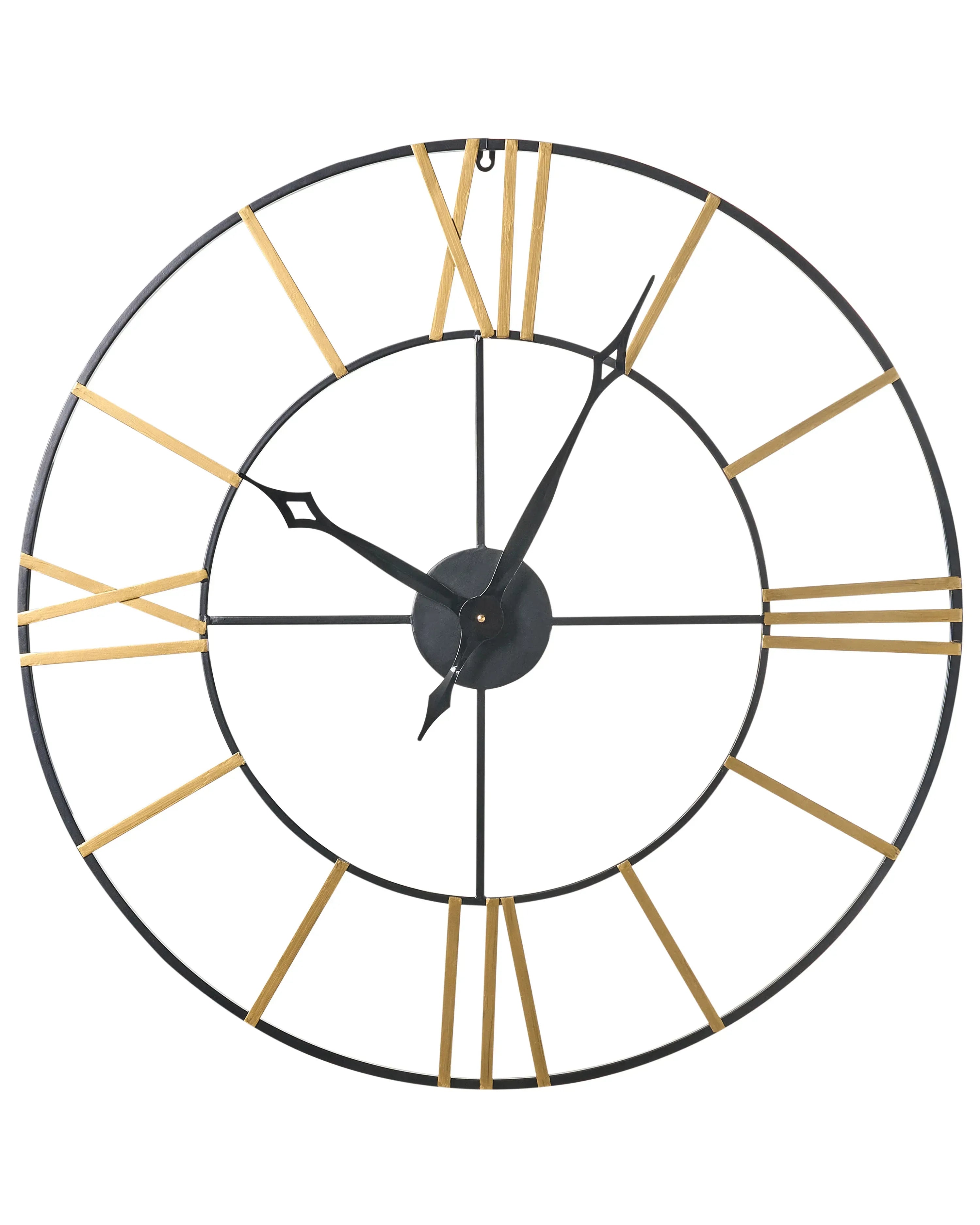 Orologio da parete VALSOT 80 cm Metallo Oro