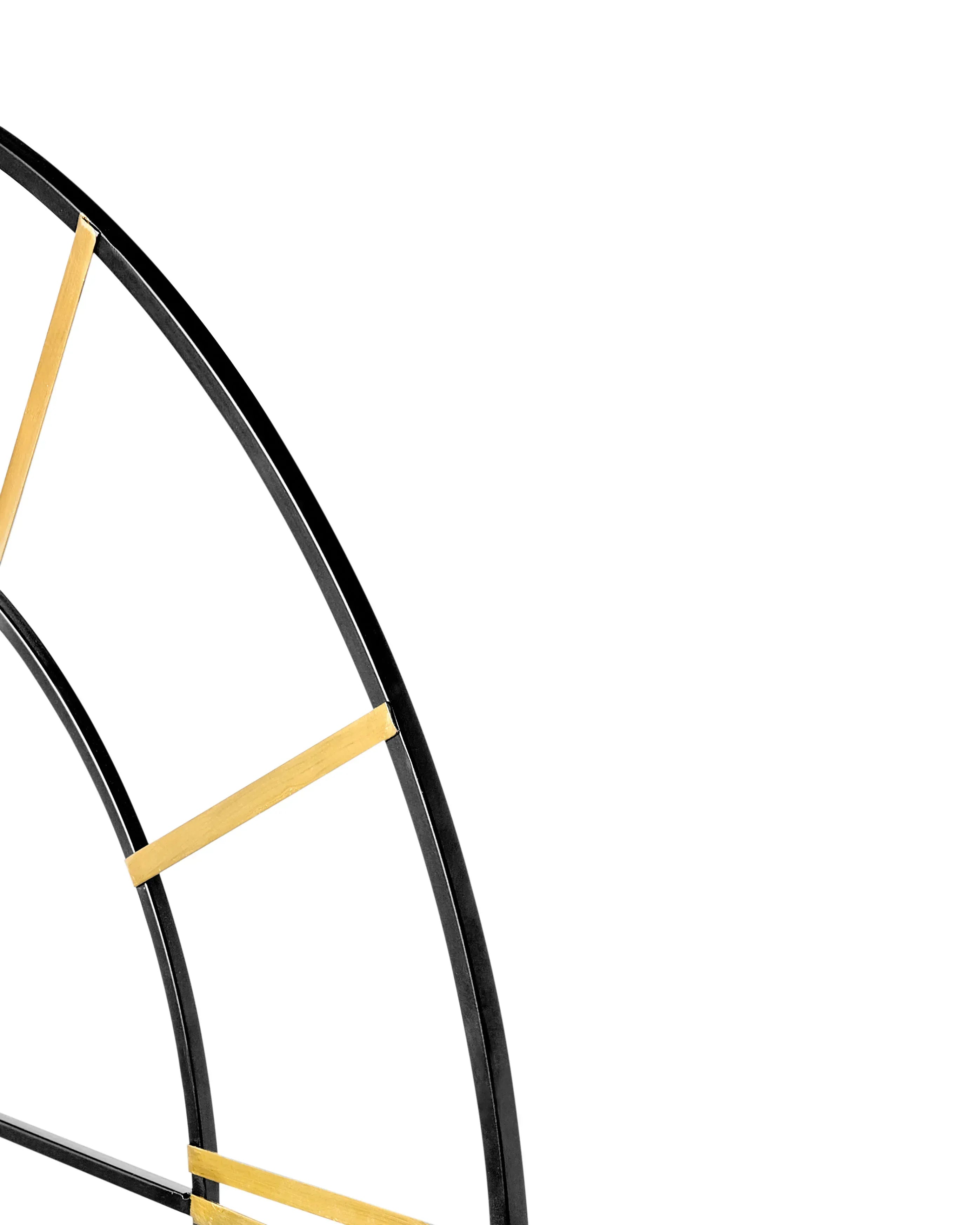 Orologio da parete VALSOT 80 cm Metallo Oro