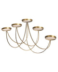 Portacandele BUARAN Metallo 38 cm Oro