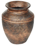 Vaso decorativo PUCHONG Ceramica 40 cm Rame