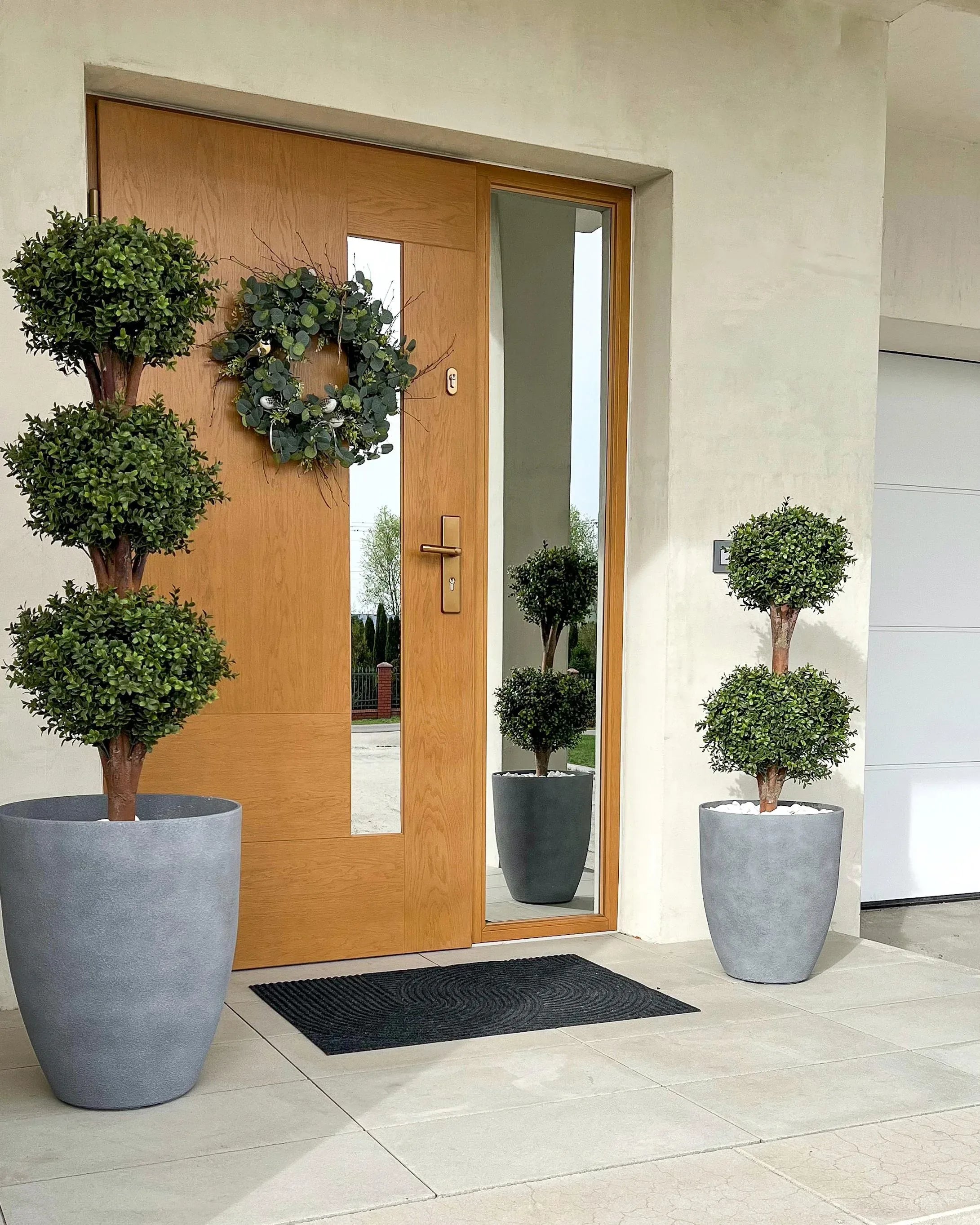 Pianta artificiale BUXUS BALL TREE 120 cm Verde