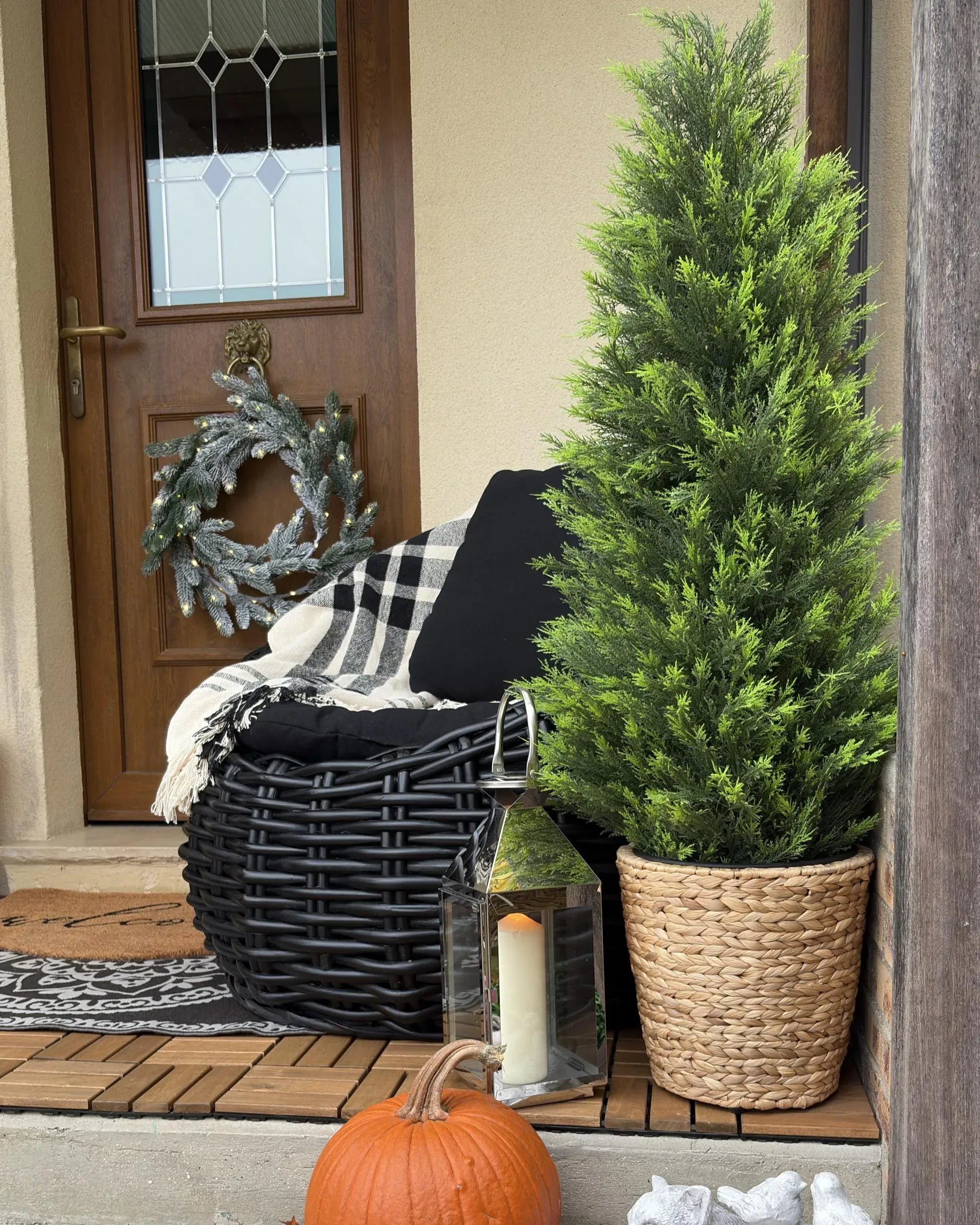 Pianta artificiale CEDAR TREE 120 cm Verde