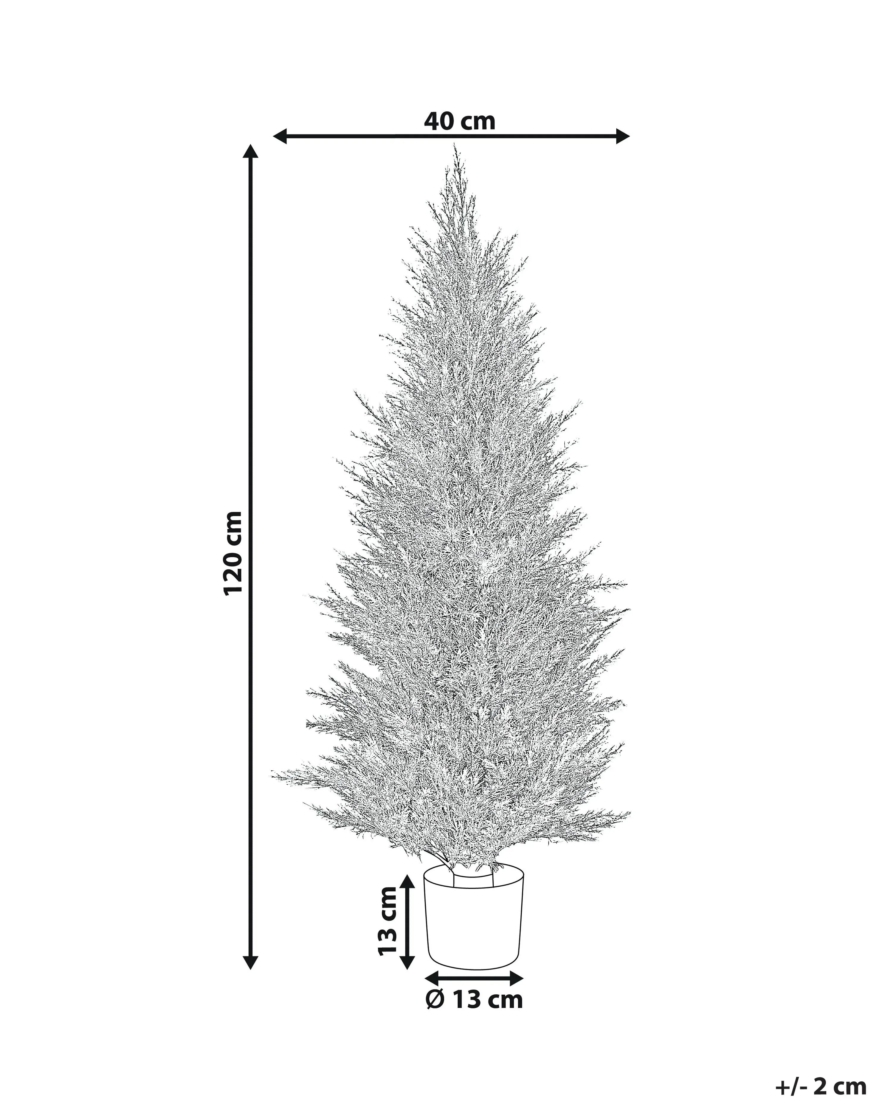 Pianta artificiale CEDAR TREE 120 cm Verde