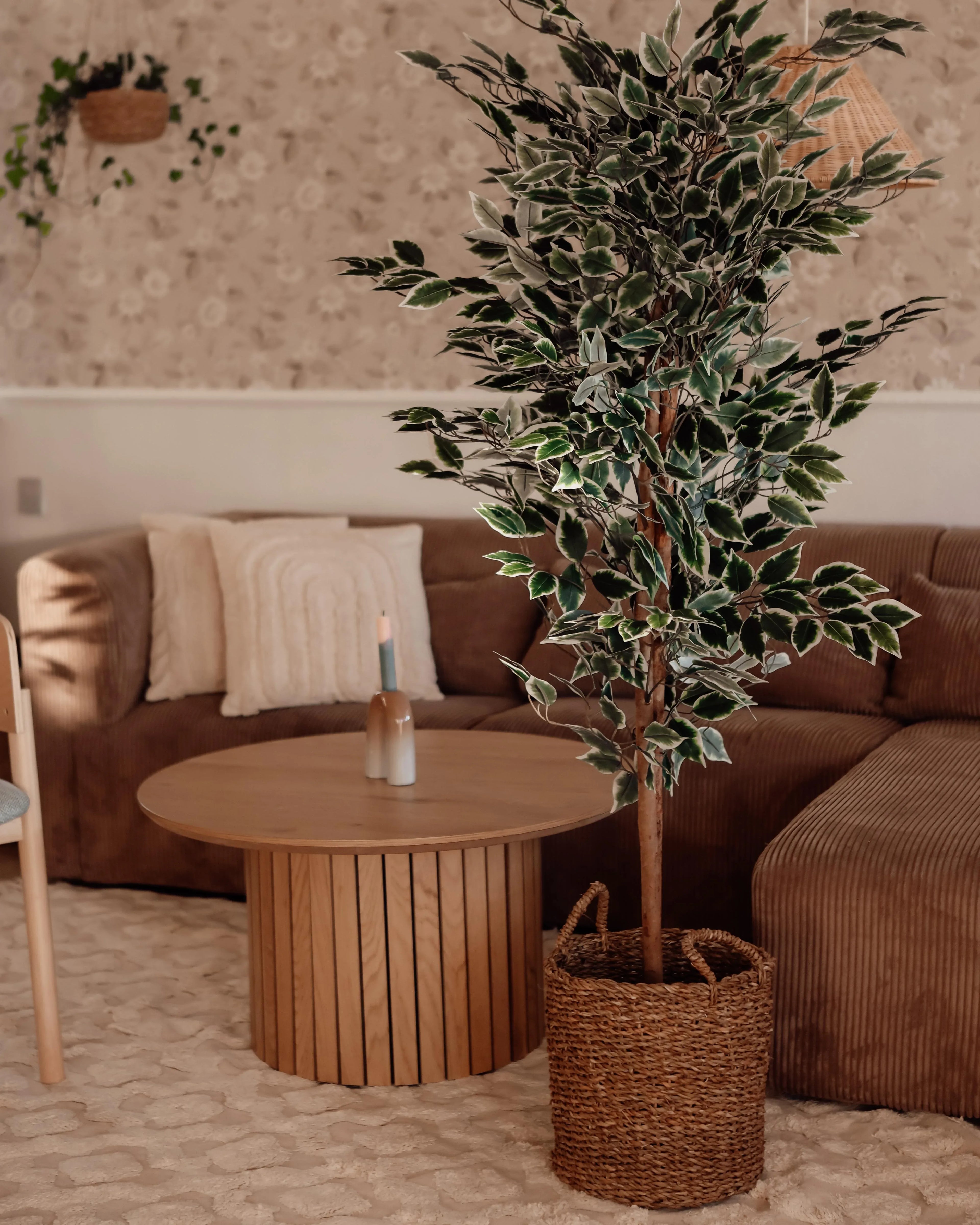 Pianta artificiale FICUS 167 cm Verde