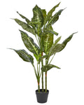 Pianta artificiale DIEFFENBACHIA 110 cm Verde