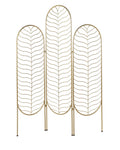Divisorio per ambienti a 3 pannelli PESCIA Oro 120 cm 160 cm