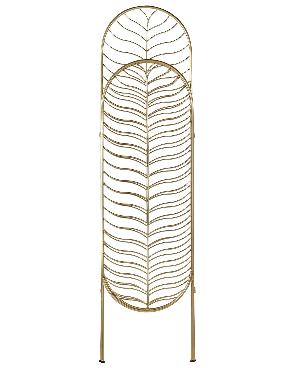 Divisorio per ambienti a 3 pannelli PESCIA Oro 120 cm 160 cm