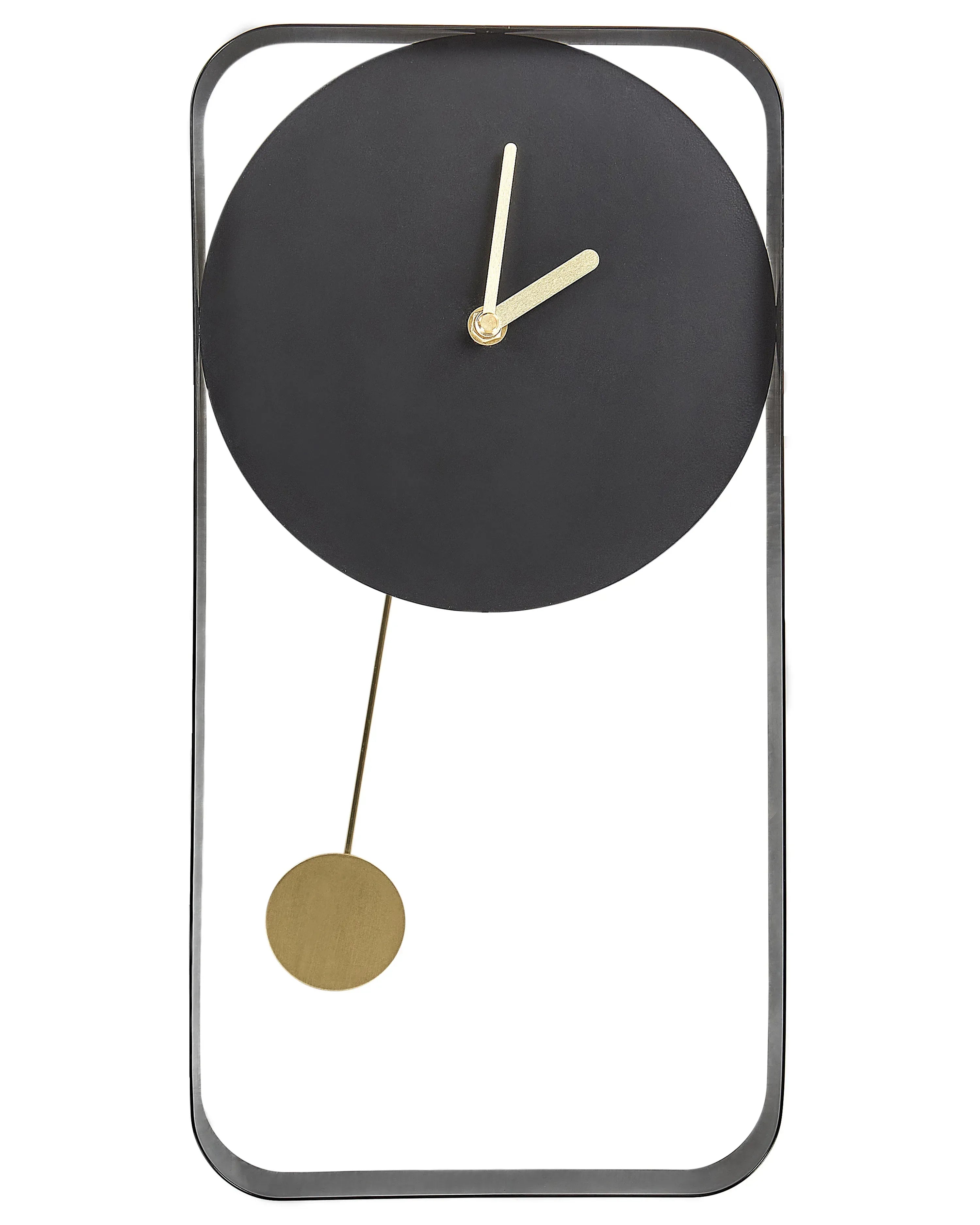 Orologio da parete SERVOZ 21 cm Metallo Nero
