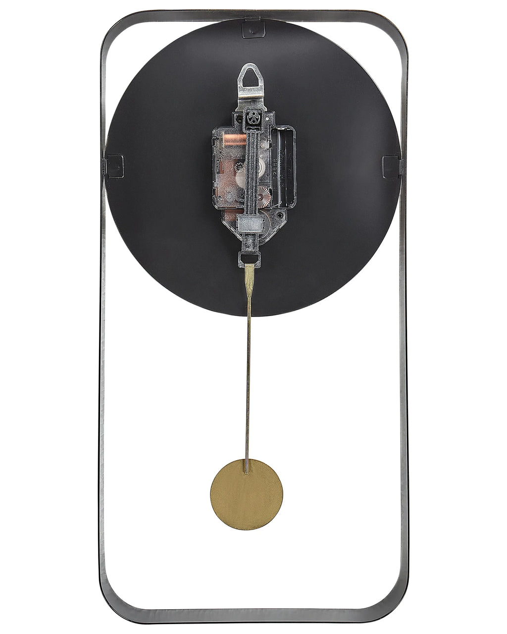 Orologio da parete SERVOZ 21 cm Metallo Nero