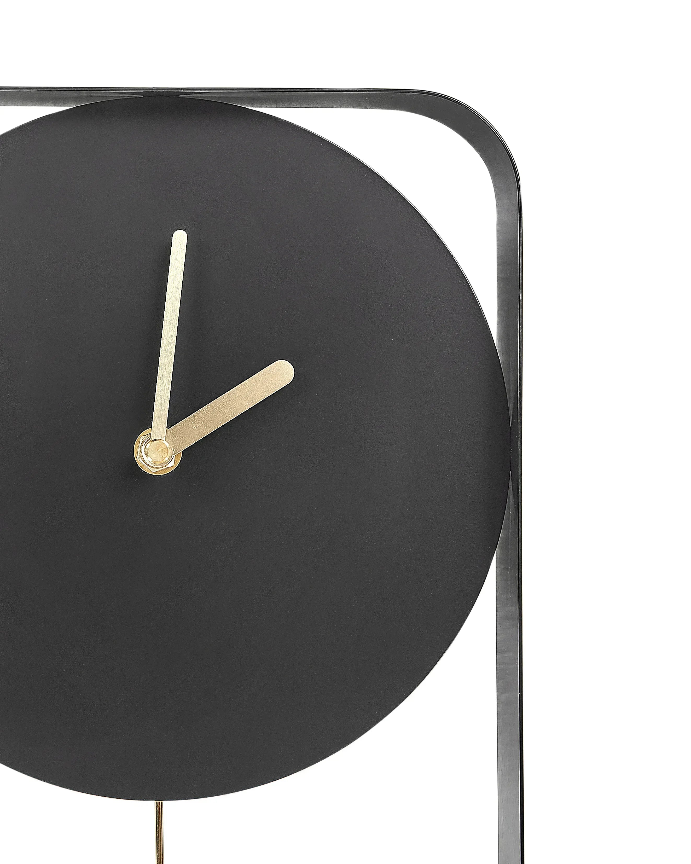 Orologio da parete SERVOZ 21 cm Metallo Nero