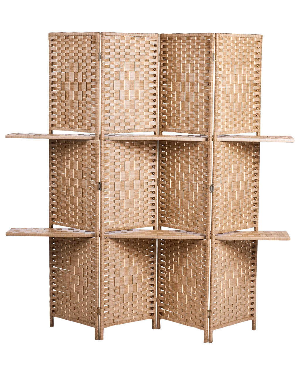 Divisorio per ambienti a 4 pannelli TRAFOI Marrone 158 cm 170 cm