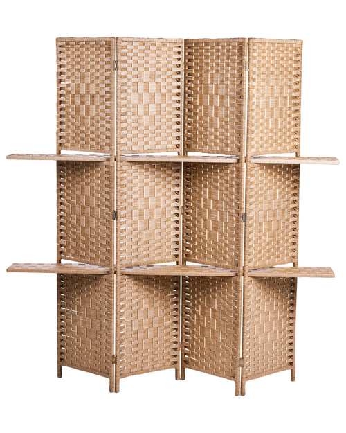 Divisorio per ambienti a 4 pannelli TRAFOI Marrone 158 cm 170 cm