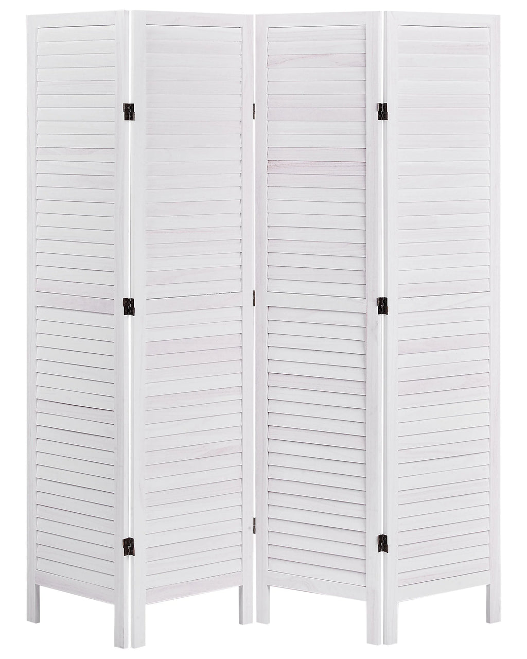 Divisorio per ambienti a 4 pannelli AVENES Bianco sporco 163 cm 170 cm