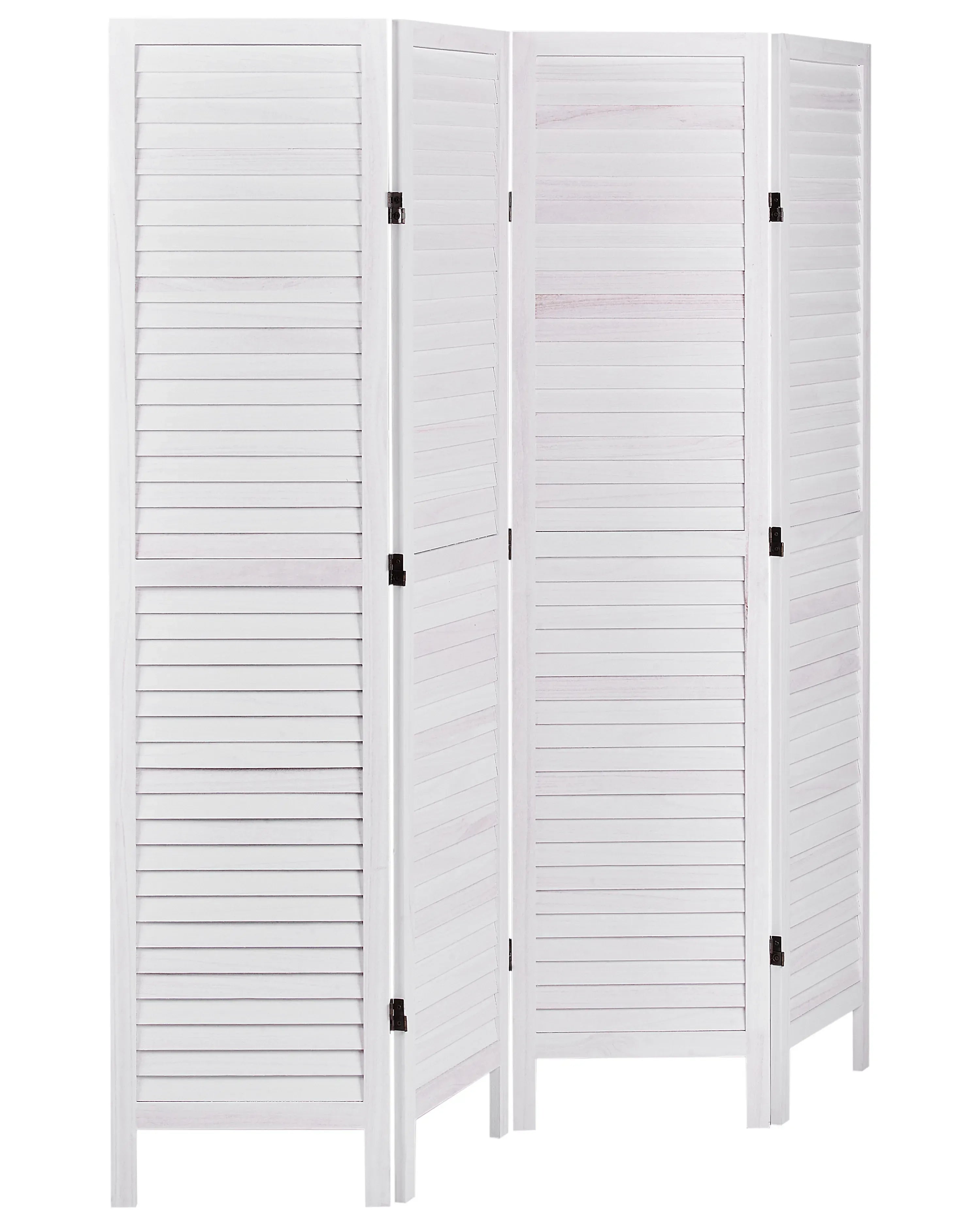 Divisorio per ambienti a 4 pannelli AVENES Bianco sporco 163 cm 170 cm