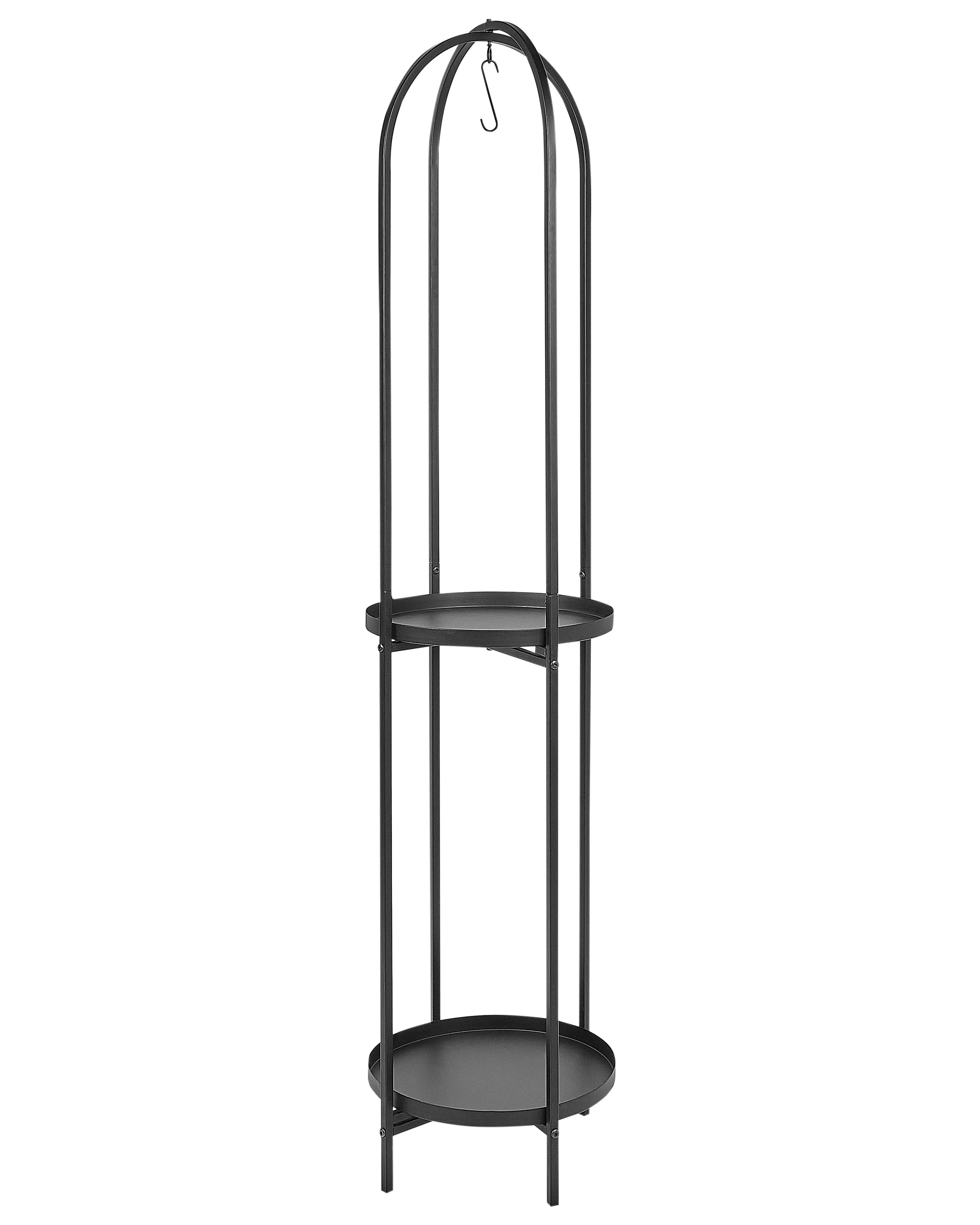 Supporto per vasi TAMARIX Metallo 35 cm Nero