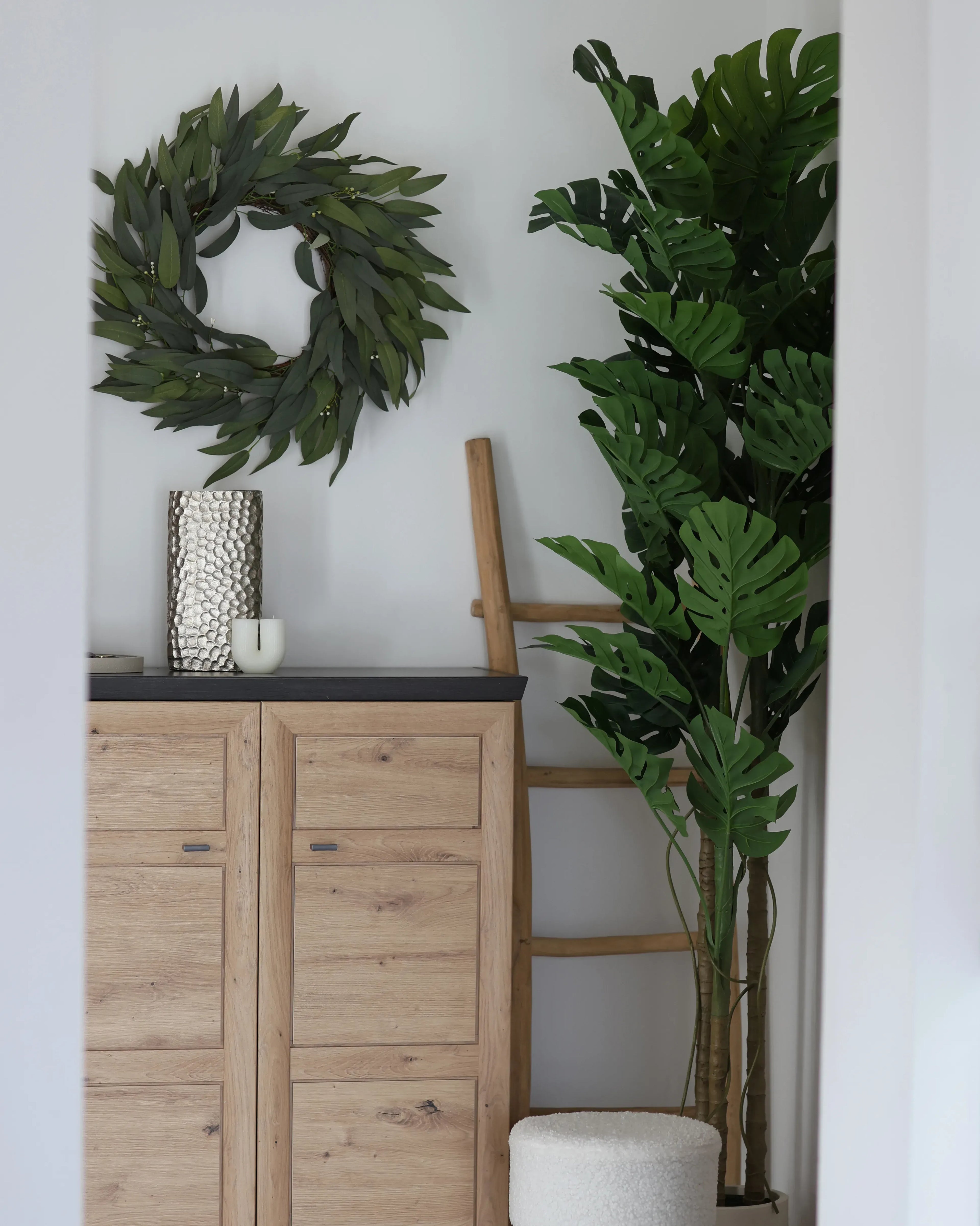 Pianta artificiale MONSTERA PLANT 221 cm Verde