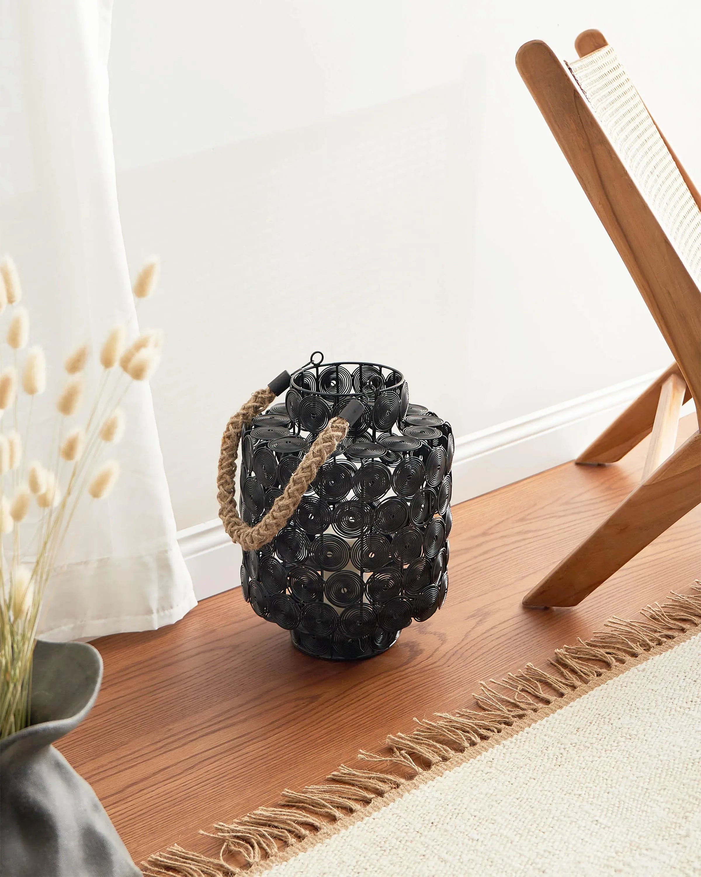 Lanterna MMOJSTIR Metallo 35 cm Nero