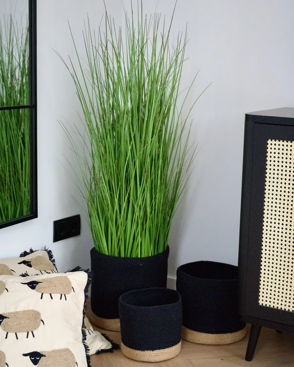 Pianta artificiale GRASS 120 cm Verde