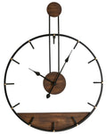 Orologio da parete TAUGON 60 cm Metallo Nero
