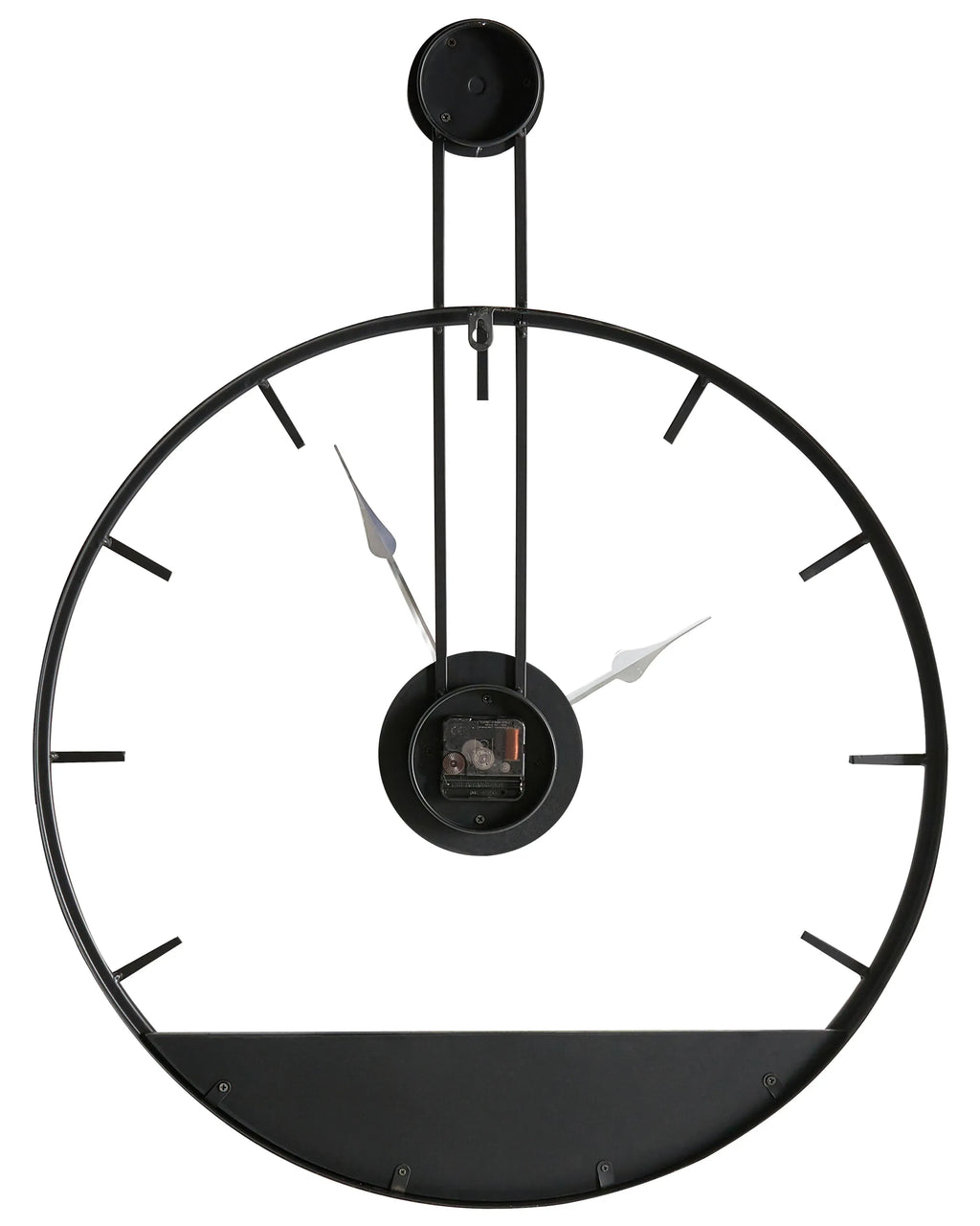 Orologio da parete TAUGON 60 cm Metallo Nero