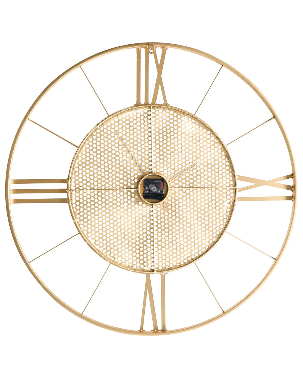 Orologio da parete BLAMERE 80 cm Metallo Oro