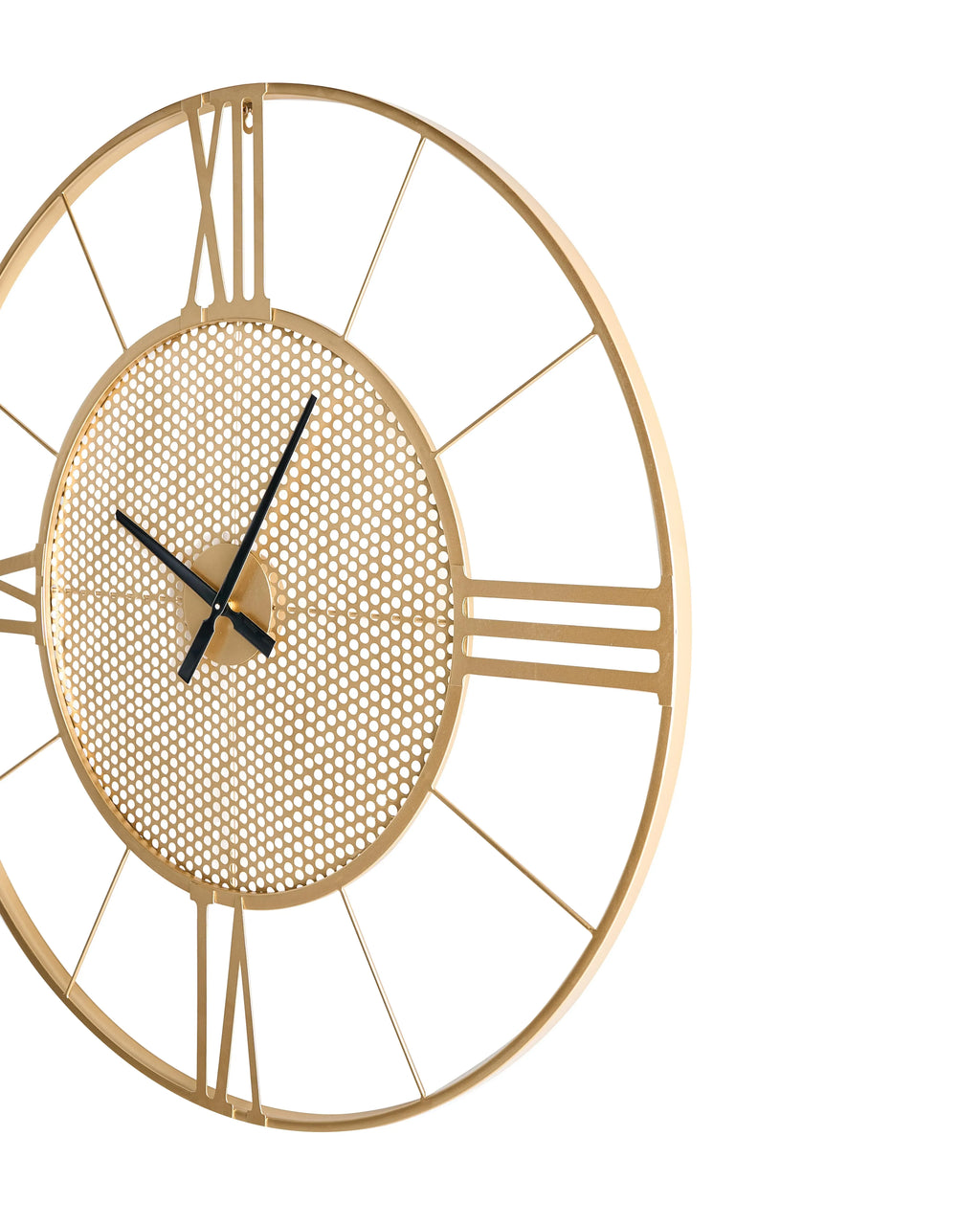 Orologio da parete BLAMERE 80 cm Metallo Oro