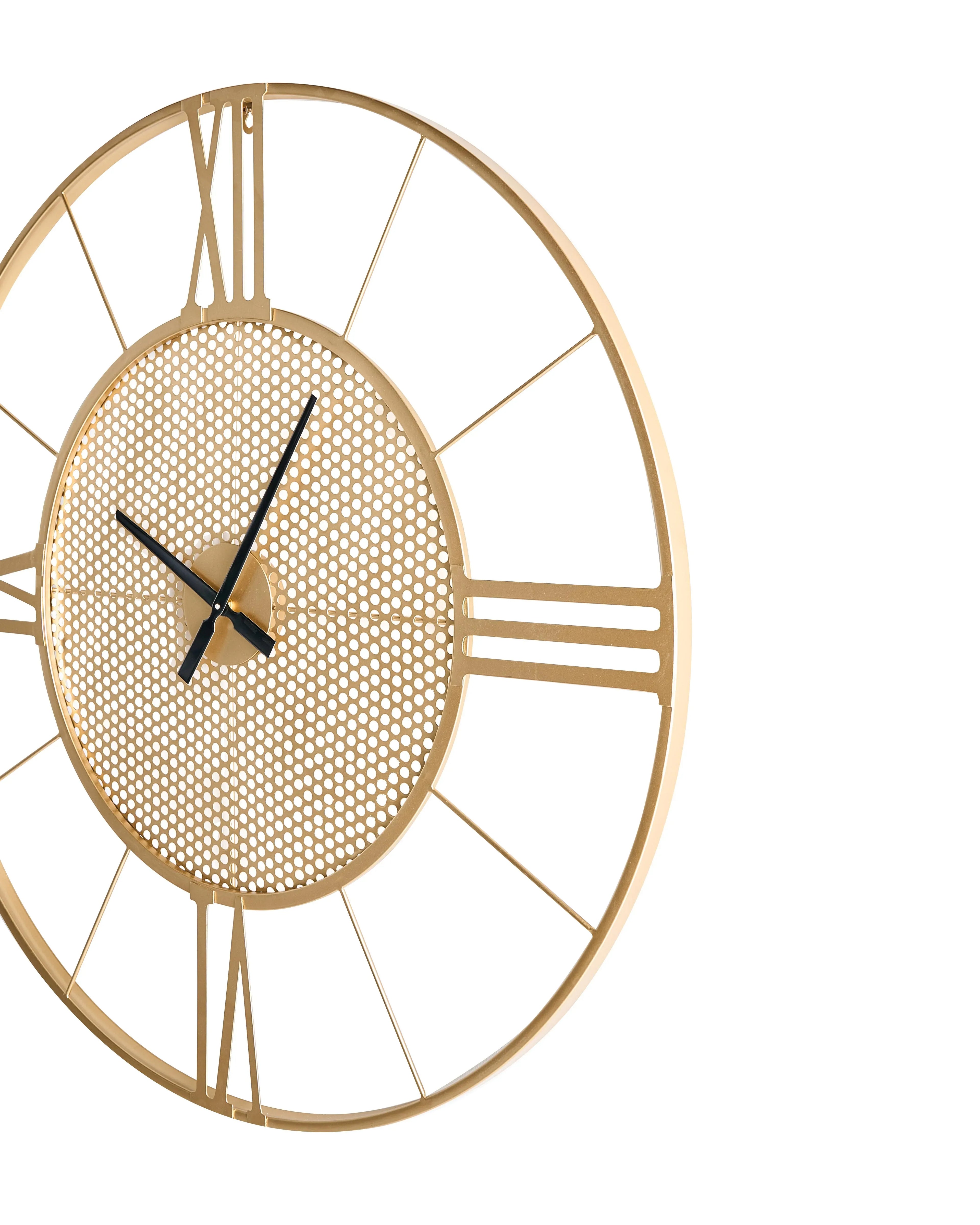 Orologio da parete BLAMERE 80 cm Metallo Oro