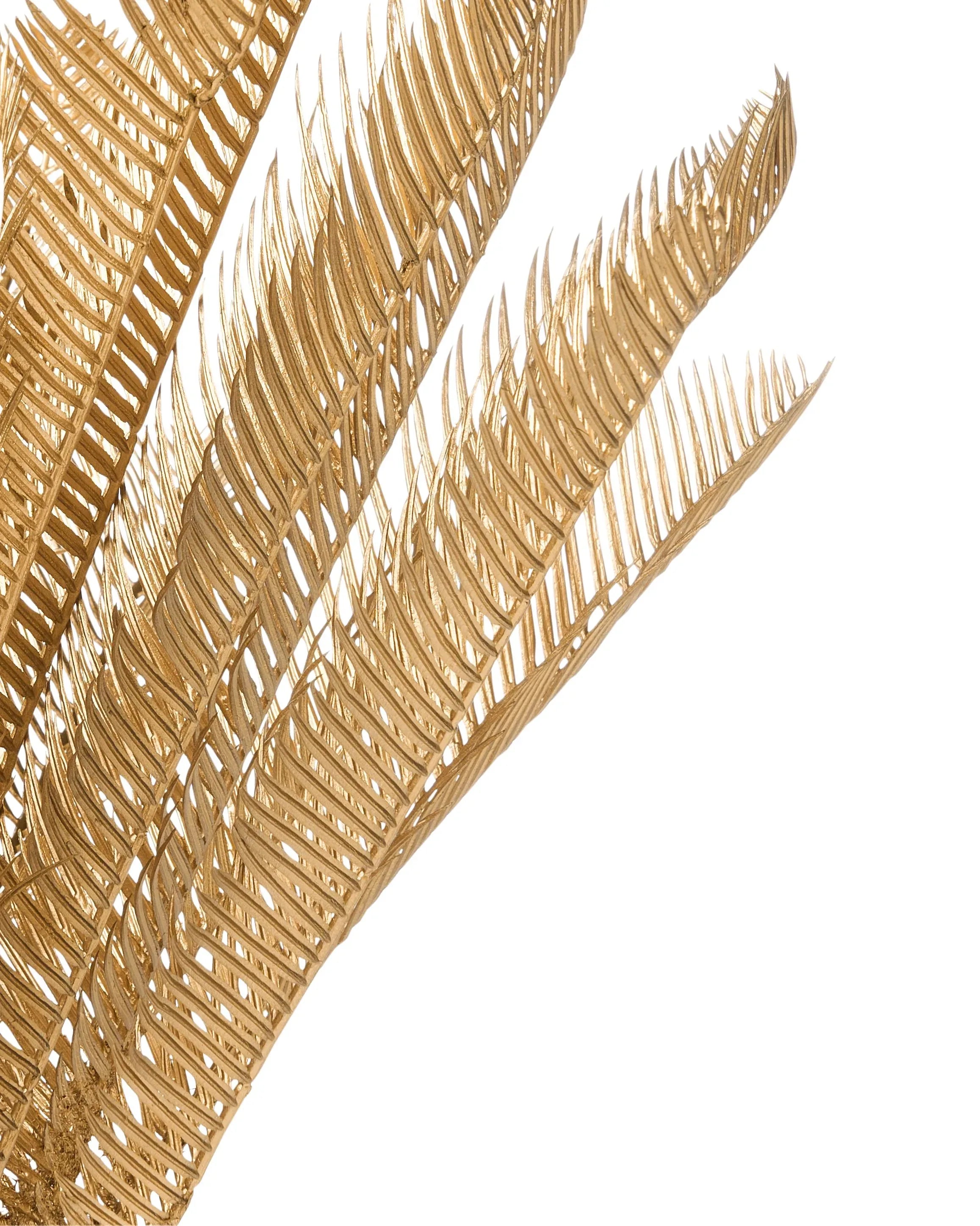 Pianta artificiale ARECA PALM TREE 70 cm Oro
