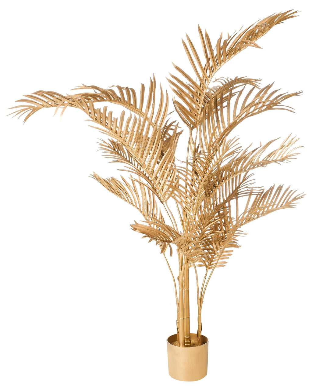Pianta artificiale ARECA PALM 160 cm Oro