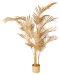 Pianta artificiale ARECA PALM 160 cm Oro