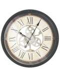Orologio da parete BORNOS 50 cm Nero