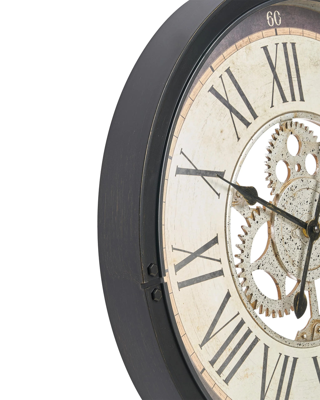 Orologio da parete BORNOS 50 cm Nero
